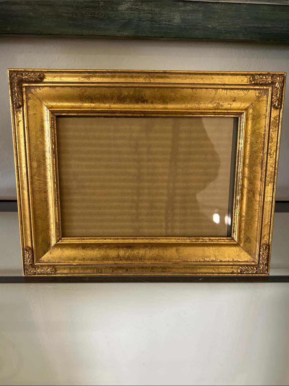 Burnes of Boston gold picture frame